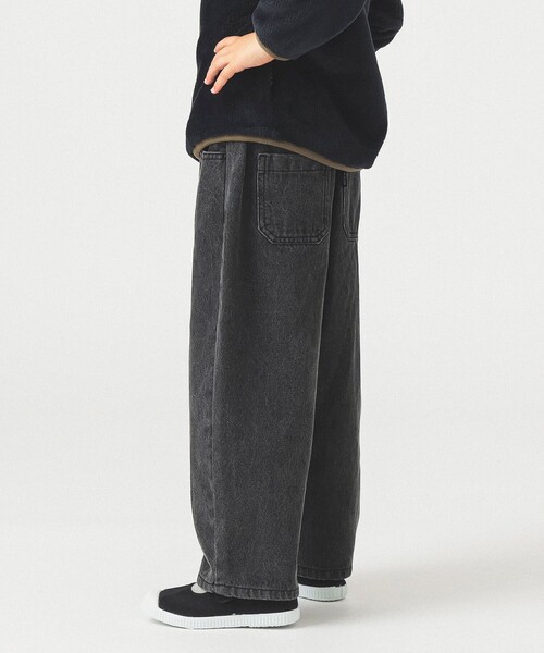 B:MING by BEAMS(ビーミングバイビームス)の「デニム カーブパンツ 2025FW(100~140cm)(デニムパンツ・キッズ・ブラック/インディゴブルー・110/100/140/130/120)」の6枚目の写真