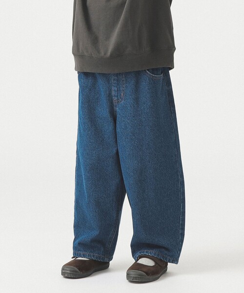 B:MING by BEAMS(ビーミングバイビームス)の「デニム カーブパンツ 2025FW(100~140cm)(デニムパンツ・キッズ・ブラック/インディゴブルー・110/100/140/130/120)」の7枚目の写真