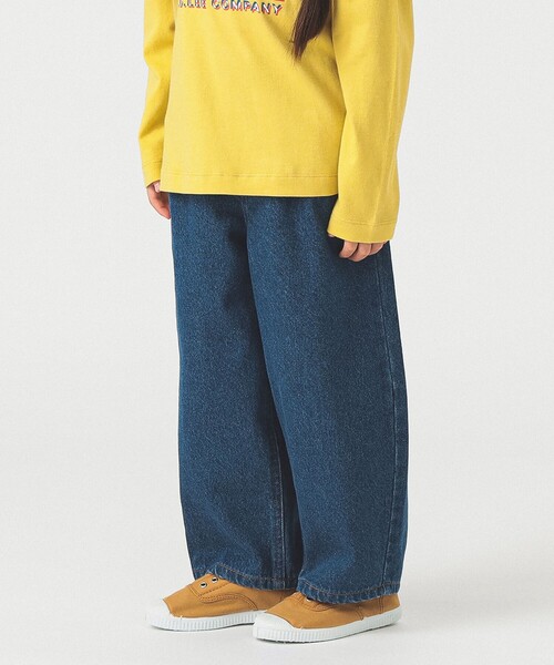 B:MING by BEAMS(ビーミングバイビームス)の「デニム カーブパンツ 2025FW(100~140cm)(デニムパンツ・キッズ・ブラック/インディゴブルー・110/100/140/130/120)」の13枚目の写真