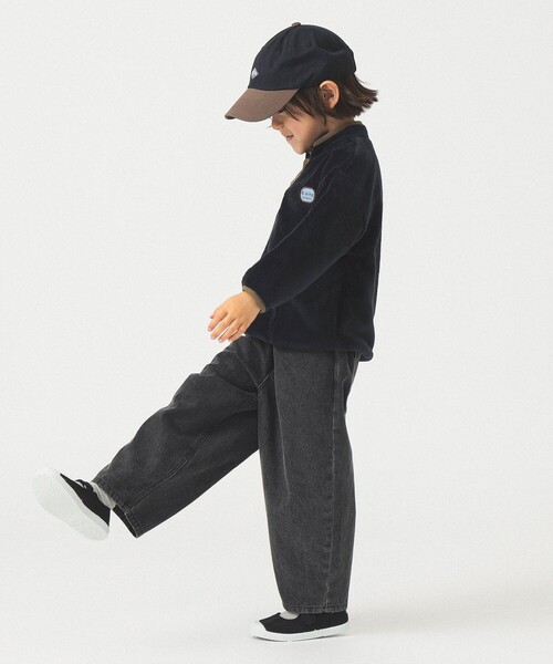 B:MING by BEAMS(ビーミングバイビームス)の「デニム カーブパンツ 2025FW(100~140cm)(デニムパンツ・キッズ・ブラック/インディゴブルー・110/100/140/130/120)」の18枚目の写真