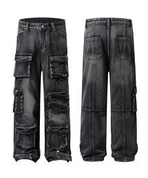 Theater code | Vintage design cargo denim pants/ヴィンテージデザイン カーゴデニムパンツ(デニムパンツ)