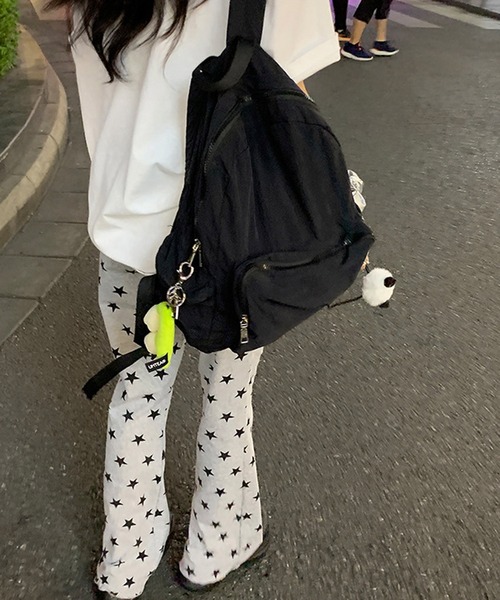MEMECLE（メメクル）の「【 MEMECLE / メメクル 】スターデザインフレアパンツ（その他パンツ・レディース・グレー・M/L/S）」の8枚目の写真