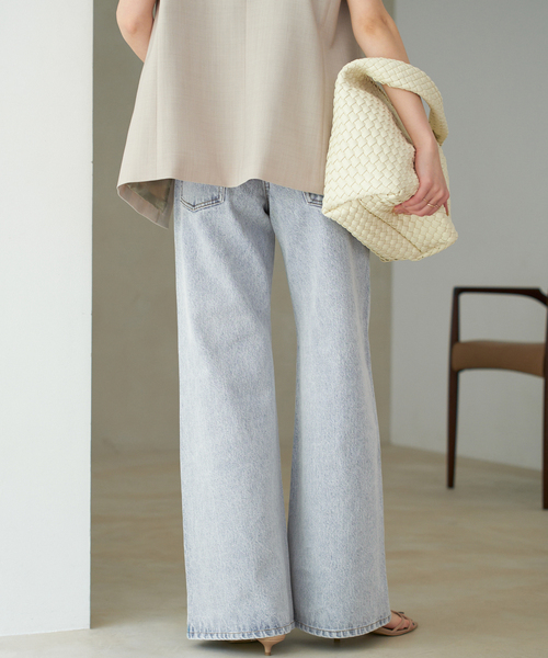 son jeans Plage プラージュ プラージュ Plage son jeans （サックスブルー） - ファッション