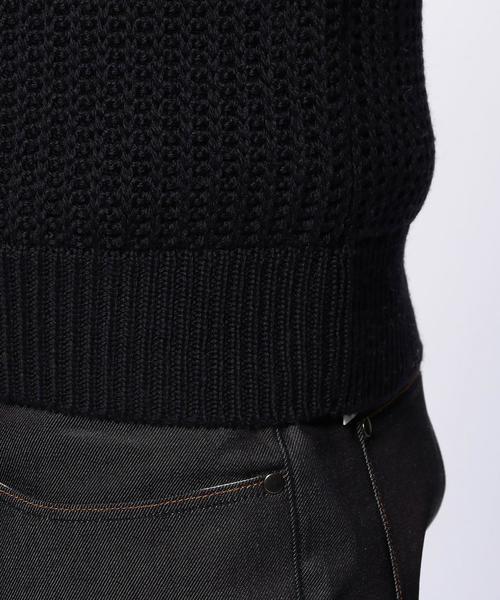 UNITED ARROWS（ユナイテッドアローズ）の「UAS ウール シルク ローゲージ クルーネック ニット（ニット/セーター・メンズ・オフホワイト/ワインレッド/ネイビー・MEDIUM/LARGE/X-SMALL/X-LARGE/SMALL/XX-LARGE）」の13枚目の写真