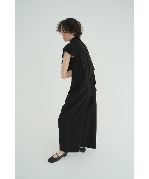 セール】CLANE HIGH WAIST SUSPENDER PANTS 18110-7232（その他パンツ