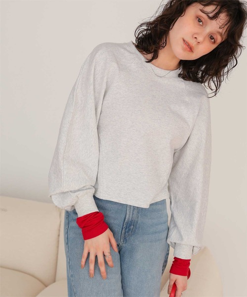 titivate(ティティベイト)の「バックオープンデザインプルオーバー(Tシャツ/カットソー・レディース・オートミール/アイボリー/ネイビー・L/M)」の11枚目の写真