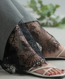 HUG.U（ハグユー）の「重ねて楽しむ 裾レースペチパンツ（その他パンツ）」