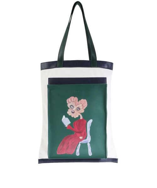 MISATO ANDO】Pansy-chan TOTE / パンジーちゃんトートバッグ