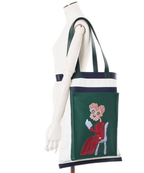 り*ん様 ウルフチャン　トートバッグ り*ん様 ウルフチャン トートバッグ SHOPPING BAG - Wolf Chan