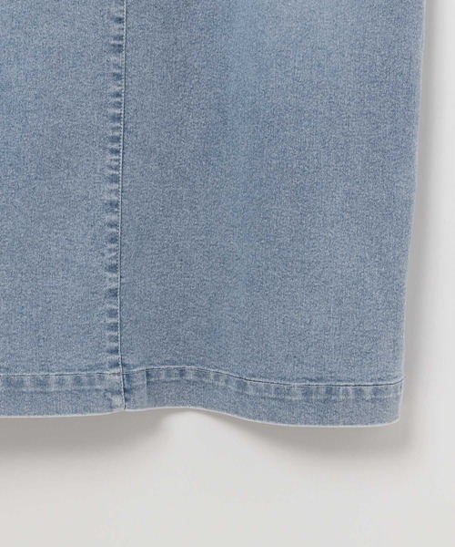 BAYFLOW（ベイフロー）の「ストレッチデニムジャンスカ（ジャンパースカート・レディース・サックスブルー/ブラック・FREE）」の17枚目の写真