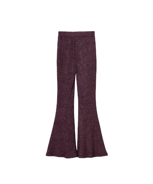 セール】Glitter Velour Stretch Pants/グリッターヴェロアストレッチ