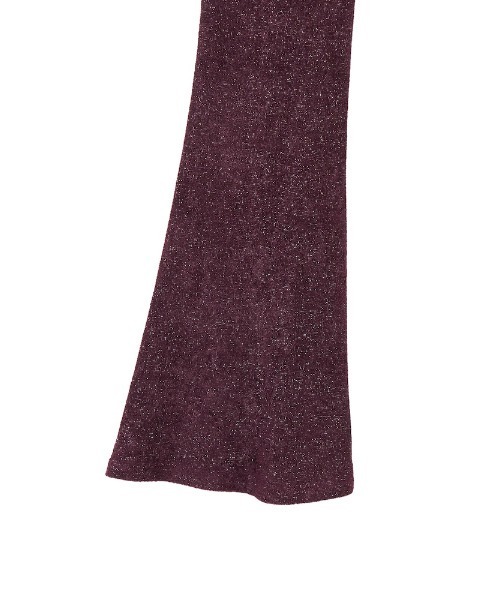 セール】Glitter Velour Stretch Pants/グリッターヴェロアストレッチ