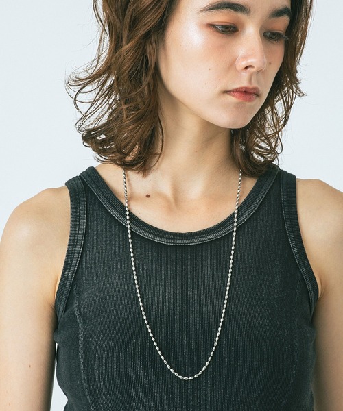 SOAC（ソーク）の「(SOAC)Drop Chain Long Necklace（ネックレス・レディース・シルバー/ゴールド・ONE SIZE）」の15枚目の写真