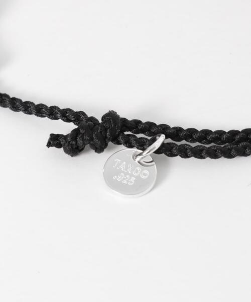 XOLO（ショロ）の「XOLO　Anchor Silk Code Bracelet（ブレスレット・メンズ・ブラック/ネイビー/グレー・FREE）」の6枚目の写真