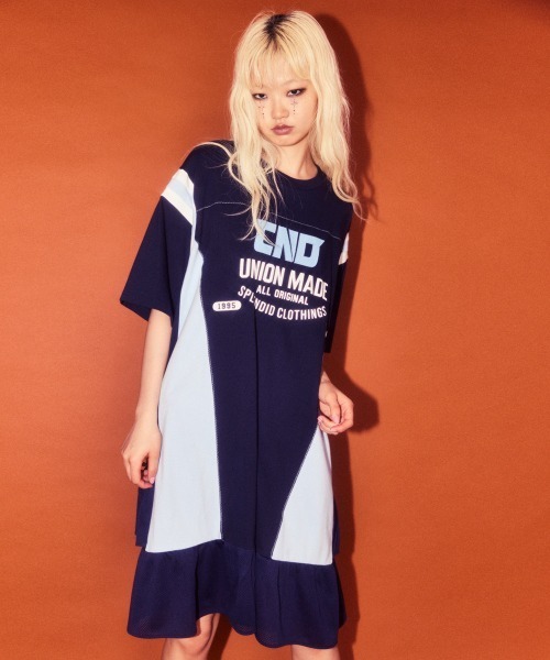 Candy Stripper（キャンディストリッパー）の「CND SWITCHED ワンピース（ワンピース・レディース・ネイビー/オフホワイト/ブラック・FREE）」の6枚目の写真