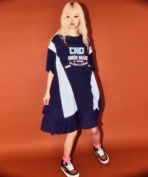 Candy Stripper（キャンディストリッパー）の「CND SWITCHED ワンピース（ワンピース・レディース・ネイビー/オフホワイト/ブラック・FREE）」の11枚目の写真