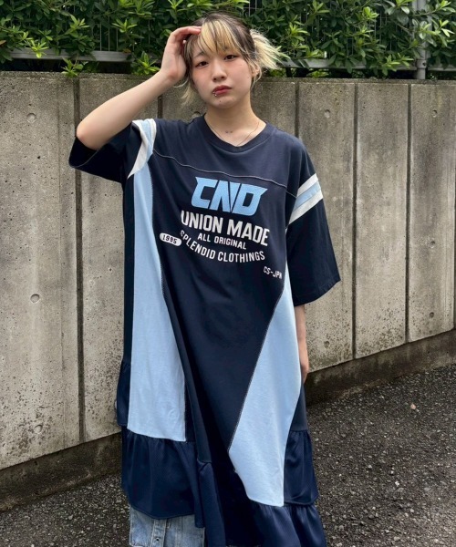 Candy Stripper（キャンディストリッパー）の「CND SWITCHED ワンピース（ワンピース・レディース・ネイビー/オフホワイト/ブラック・FREE）」の14枚目の写真