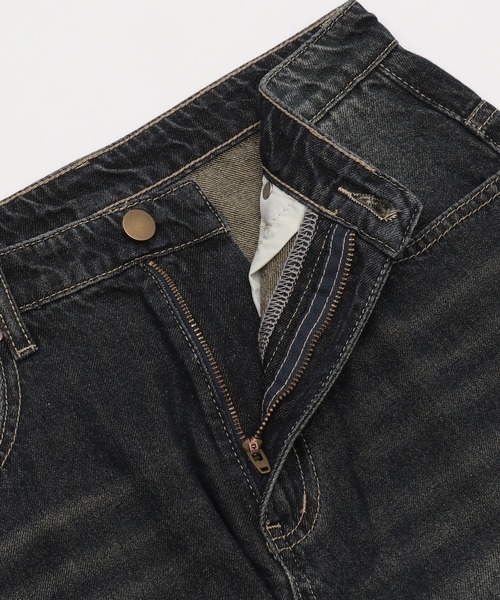 Figments（フィグメンツ）の「サイドスターカーブデニム（デニムパンツ・レディース・ライトブルー・SMALL/MEDIUM）」の10枚目の写真