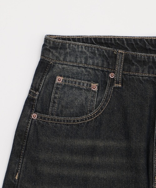 Figments（フィグメンツ）の「サイドスターカーブデニム（デニムパンツ・レディース・ライトブルー・SMALL/MEDIUM）」の11枚目の写真