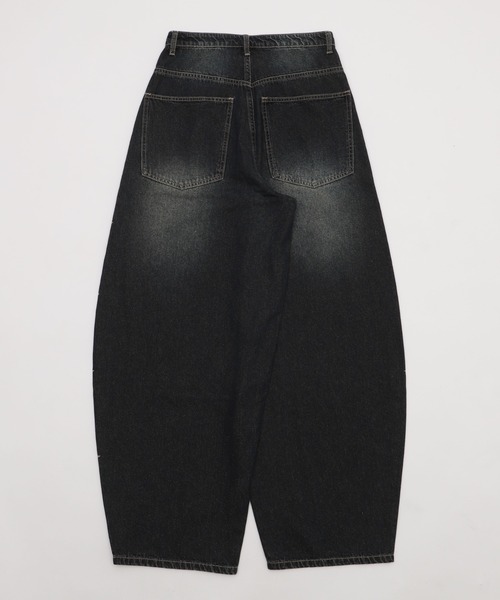 Figments（フィグメンツ）の「サイドスターカーブデニム（デニムパンツ・レディース・ライトブルー・SMALL/MEDIUM）」の8枚目の写真