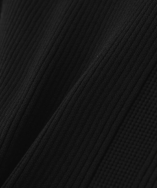 NATURAL BEAUTY BASIC（ナチュラルビューティーベーシック）の「◇シアーペプラムフォルムニット（ニット/セーター・レディース・ブラック/オレンジ/ブラウン・FREE）」の16枚目の写真