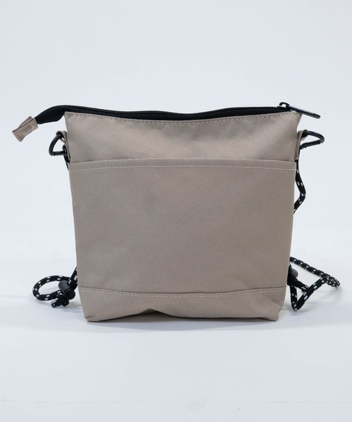 GERRY(ジェリー)の「【Y】〔GERRY/ジェリー〕撥水加工 メッシュポケット サコッシュ(ショルダーバッグ・メンズ・ブラック/チャコールグレー/マルチ/ベージュ・FREE)」の10枚目の写真