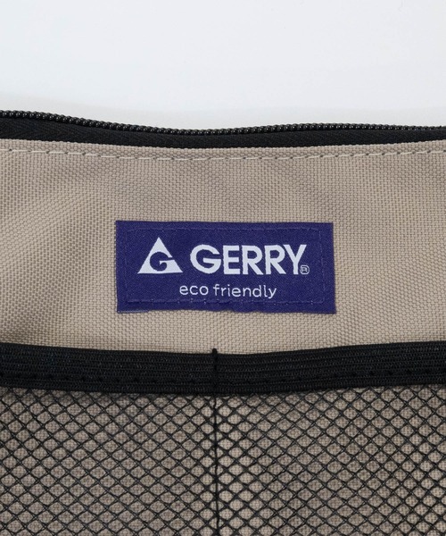 GERRY(ジェリー)の「【Y】〔GERRY/ジェリー〕撥水加工 メッシュポケット サコッシュ(ショルダーバッグ・メンズ・ブラック/チャコールグレー/マルチ/ベージュ・FREE)」の6枚目の写真