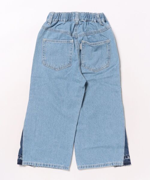 Ocean&Ground（オーシャン&グラウンド）の「ﾘﾒｲｸﾃﾞﾆﾑﾊﾟﾝﾂ（デニムパンツ・キッズ・ケミカルウォッシュ/ダークインディゴブルー/ブラック・120/110/100/90/140/130）」の4枚目の写真