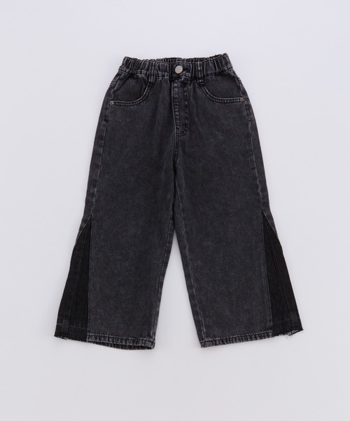 Ocean&Ground（オーシャン&グラウンド）の「ﾘﾒｲｸﾃﾞﾆﾑﾊﾟﾝﾂ（デニムパンツ・キッズ・ケミカルウォッシュ/ダークインディゴブルー/ブラック・120/110/100/90/140/130）」の9枚目の写真
