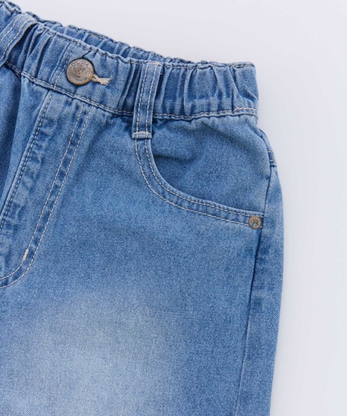 Ocean&Ground（オーシャン&グラウンド）の「ﾘﾒｲｸﾃﾞﾆﾑﾊﾟﾝﾂ（デニムパンツ・キッズ・ケミカルウォッシュ/ダークインディゴブルー/ブラック・120/110/100/90/140/130）」の12枚目の写真