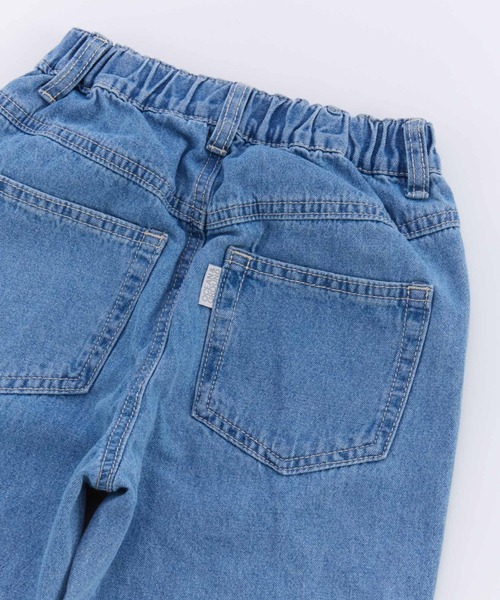 Ocean&Ground（オーシャン&グラウンド）の「ﾘﾒｲｸﾃﾞﾆﾑﾊﾟﾝﾂ（デニムパンツ・キッズ・ケミカルウォッシュ/ダークインディゴブルー/ブラック・120/110/100/90/140/130）」の13枚目の写真