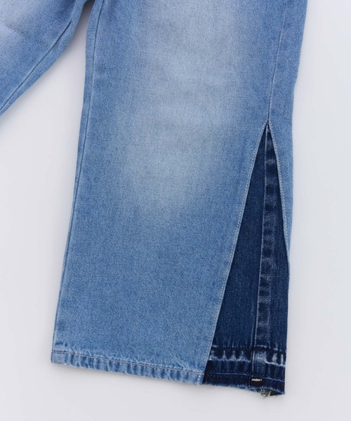 Ocean&Ground（オーシャン&グラウンド）の「ﾘﾒｲｸﾃﾞﾆﾑﾊﾟﾝﾂ（デニムパンツ・キッズ・ケミカルウォッシュ/ダークインディゴブルー/ブラック・120/110/100/90/140/130）」の15枚目の写真