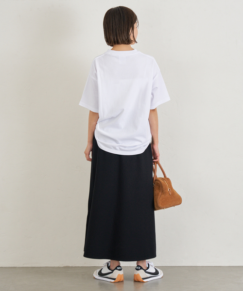 U by SPICK&SPAN（ユーバイスピックアンドスパン）の「《WEB限定/追加》カットフレアスカート（スカート・レディース・ブラウン/ブラック・36/38）」の14枚目の写真