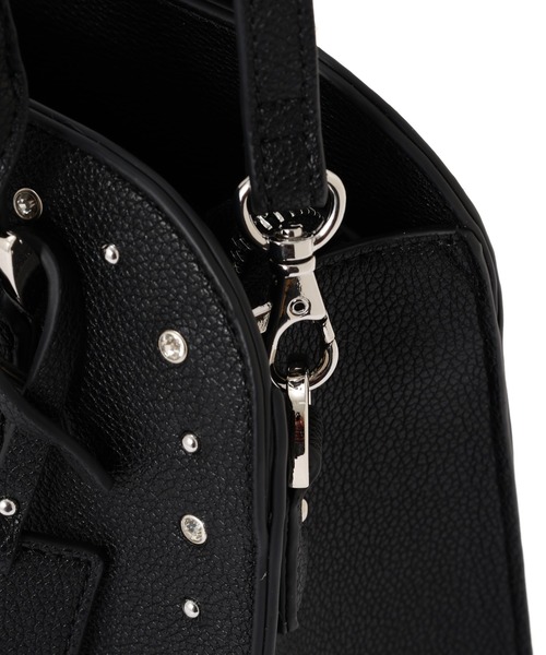 JILL by JILL STUART（ジルバイジルスチュアート）の「◇ビジュースタッズトートバッグ（トートバッグ・レディース・ホワイト/ブラック・FREE）」の18枚目の写真