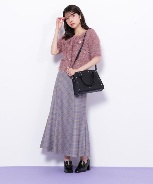 JILL by JILL STUART（ジルバイジルスチュアート）の「◇ビジュースタッズトートバッグ（トートバッグ・レディース・ホワイト/ブラック・FREE）」の13枚目の写真