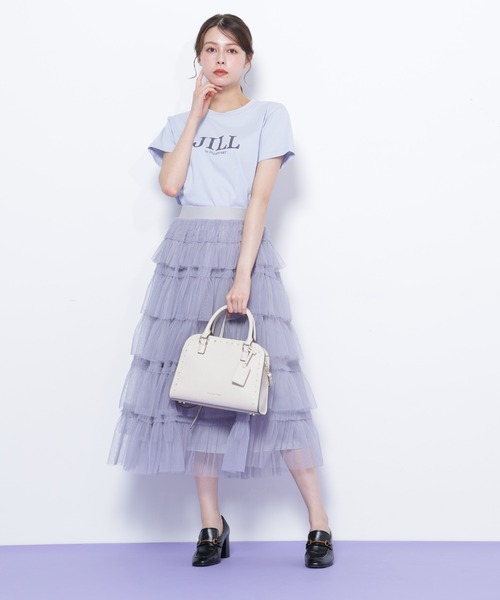 JILL by JILL STUART（ジルバイジルスチュアート）の「◇ビジュースタッズトートバッグ（トートバッグ・レディース・ホワイト/ブラック・FREE）」の11枚目の写真