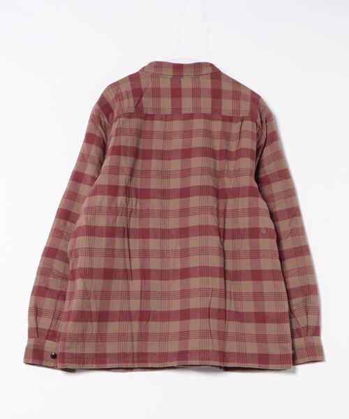 VOLCOM（ボルコム）の「【VOLCOM/ボルコム】 Stradostone Lined Long Sleeve Shirt /チェック柄長袖シャツ（シャツ/ブラウス・メンズ・ブラウン系その他・XX-LARGE/X-LARGE/LARGE/MEDIUM）」の2枚目の写真