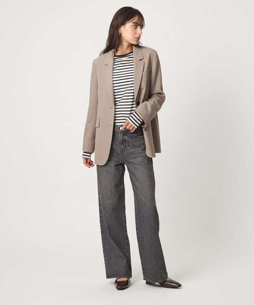 green label relaxing（グリーンレーベルリラクシング）の「スクエア チャンキー ミュール（3cmヒール）（パンプス・レディース・ブラック/ダークブラウン・S/L/M）」の6枚目の写真