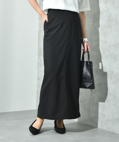 セール】ウエストゴムタイトロングスカート（スカート）｜INTERPLANET