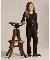 POLO RALPH LAUREN CHILDRENSWEAR | リブ ワイドレッグ パンツ(その他パンツ)
