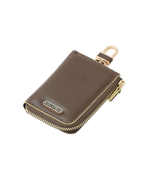 MILKFED.（ミルクフェド）の「LOGO MULTI KEY CASE（キーケース/キーアクセサリー・レディース・ブラック/オフホワイト/ブラウン・ONE SIZE）」の11枚目の写真
