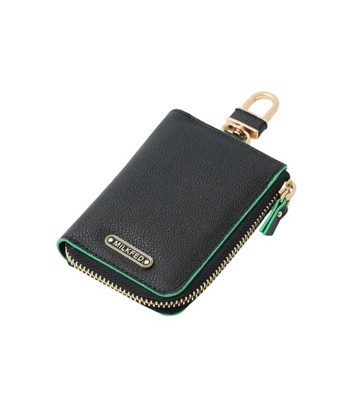 MILKFED.（ミルクフェド）の「LOGO MULTI KEY CASE（キーケース/キーアクセサリー・レディース・ブラック/オフホワイト/ブラウン・ONE SIZE）」の5枚目の写真