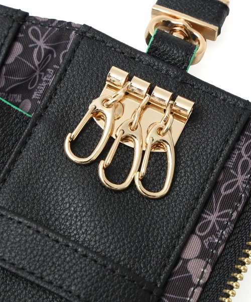 MILKFED.（ミルクフェド）の「LOGO MULTI KEY CASE（キーケース/キーアクセサリー・レディース・ブラック/オフホワイト/ブラウン・ONE SIZE）」の9枚目の写真