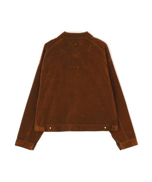 DANKE SCHON（ダンケシェーン）の「DankeSchon/ダンケシェーン/FLOCKY DENIM SHORT JACKET（デニムジャケット・メンズ・ブラック/ブラウン・M/L）」の22枚目の写真