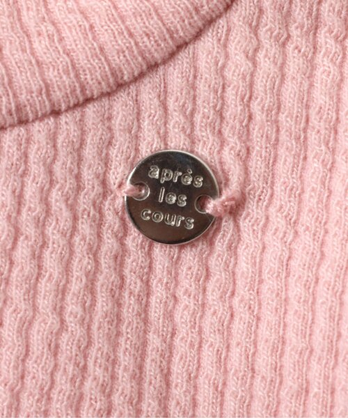 apres les cours(アプレレクール)の「お花モチーフラメチュールワンピース_アプレレクールマシェリ(ワンピース・キッズ・ピンク/ワインレッド・80/90/100/110/130/120)」の7枚目の写真