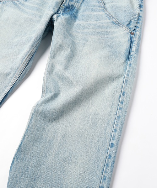 amok（アモク）の「VINTAGE DENIM PANTS（デニムパンツ・メンズ・ライトインディゴブルー/インディゴブルー・L/M/S）」の6枚目の写真