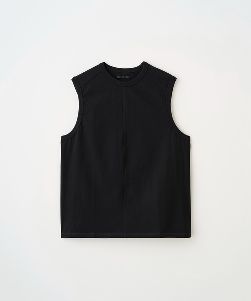 Juha（ユハ）の「SIGNATURE NO-SLEEVE（タンクトップ・メンズ・チャコールグレー/ブラック/ホワイト・3/4）」の10枚目の写真