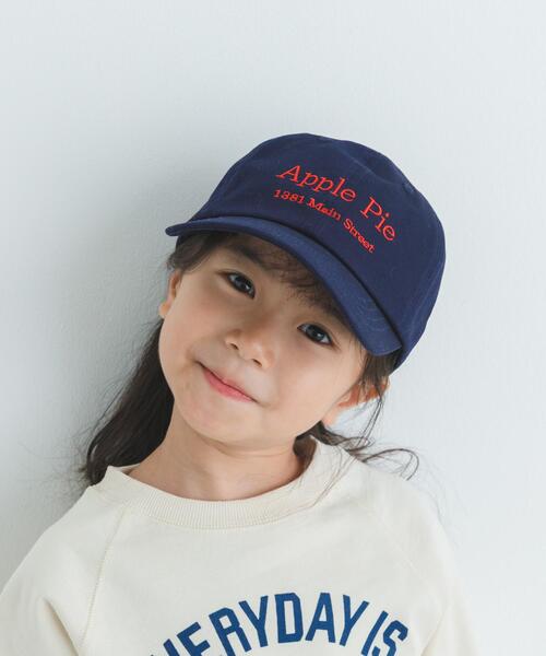 URBAN RESEARCH DOORS（アーバンリサーチドアーズ）の「ロゴ刺繍キャップ(KIDS)（その他小物・キッズ・グレー/ベージュ/ネイビー・ONE）」の9枚目の写真