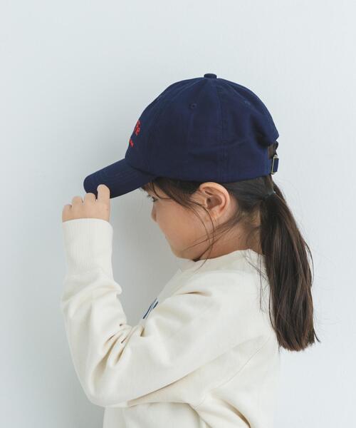 URBAN RESEARCH DOORS（アーバンリサーチドアーズ）の「ロゴ刺繍キャップ(KIDS)（その他小物・キッズ・グレー/ベージュ/ネイビー・ONE）」の10枚目の写真