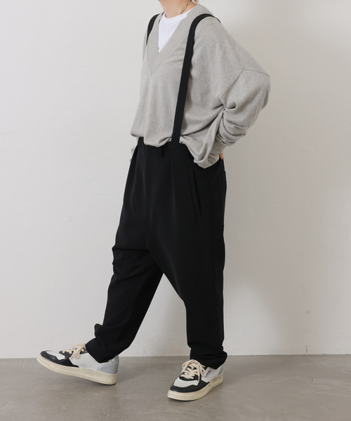JOURNAL STANDARD LUXE(ジャーナルスタンダード ラックス)の「C/Caテンジク Vネックプルオーバー(ニット/セーター・レディース・グレー/ブラック・FREE)」の14枚目の写真